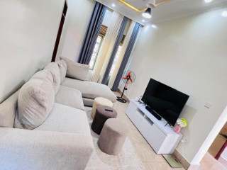 Remera full furnished private house for rent on tarmac road in VIP neighborhoods 3beds&2baths at 1M