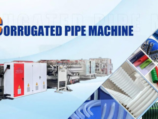 PE corrugated pipe production line,pvc corrugated pipe making machine
