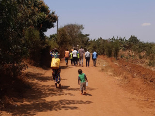 Residential land for sale in Nyarugenge Kanyinya Kigali Rwanda near main road