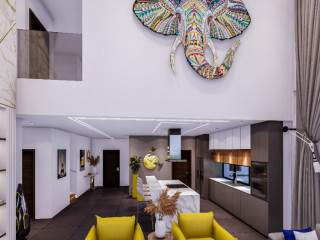 NYARUTARAMA Golf Course exceptional high stylish 3Bedroom PENTHOUSE with *350sqm