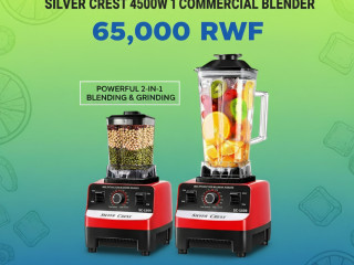 NEW SILVER CREST 4500W HEAVY DUTY COMMERCIAL BLENDER