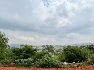 Land for sale in Kigali in a developed modern housing area