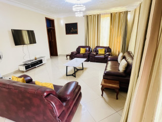 Kibagabaga fully furnished house for rent in Kigali