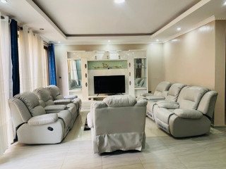 Kigali fully furnished townhouse for rent in Vision city