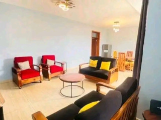 Kibagabaga 3bed 2bath at 800,000rwf furnished apartment for rent