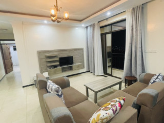 Remera near Amahoro stadium 2bedrooms fully furnished apartment for rent at 700k(480Usd) on tarmac road