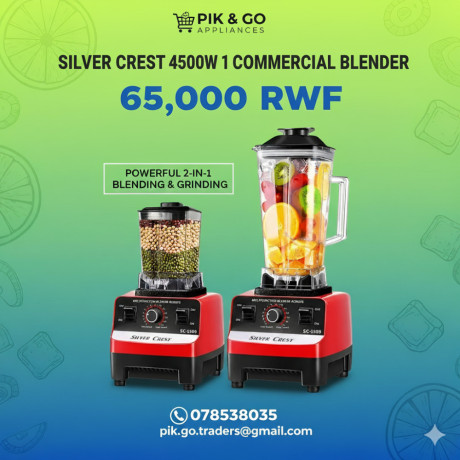new-silver-crest-4500w-heavy-duty-commercial-blender-big-0