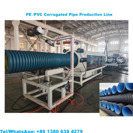 high-speed-pvcpehdpe-mpp-extrusion-line-for-double-wall-corrugated-pipe-big-2